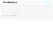 Tablet Screenshot of interactiveebooks.info
